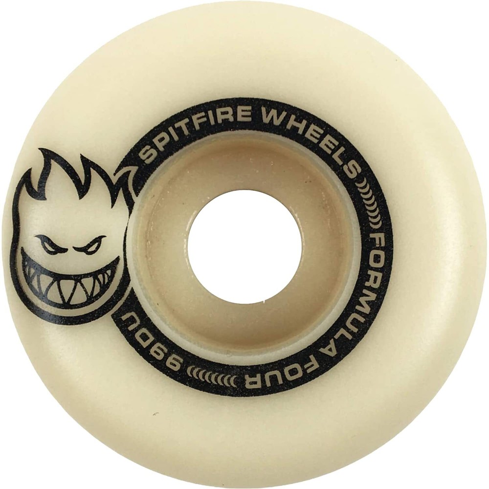 Spitfire F4 99a Tablet 48mm Lil Smokies Natural Skateboard Wheels (Set of 4)