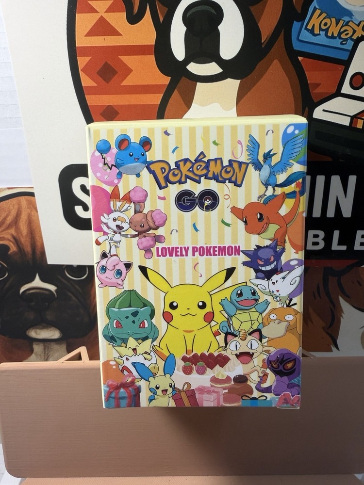 Pokemon Lovely Pokemon Go Blind Box Figure Collectible Poncho Pikachu Figures