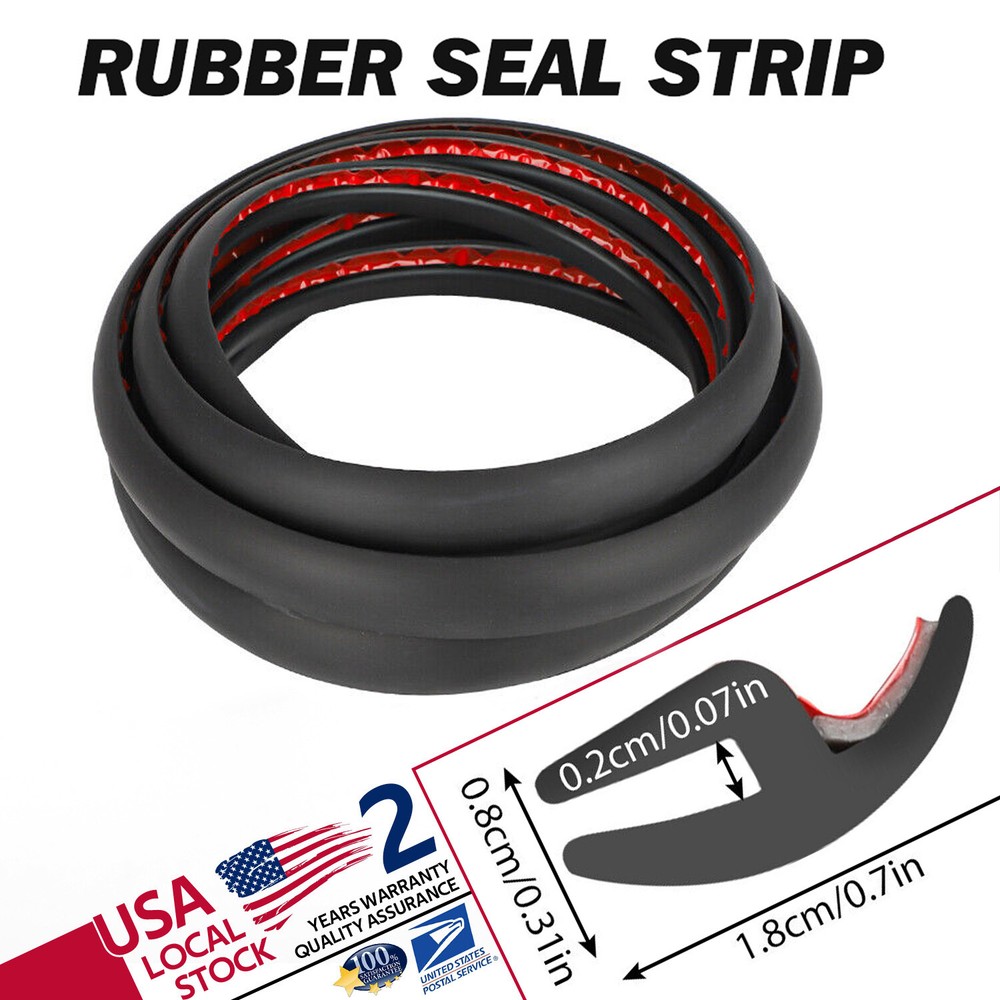 20ft Car Door Edge Guard Rubber Seal Trim Protector Moulding
