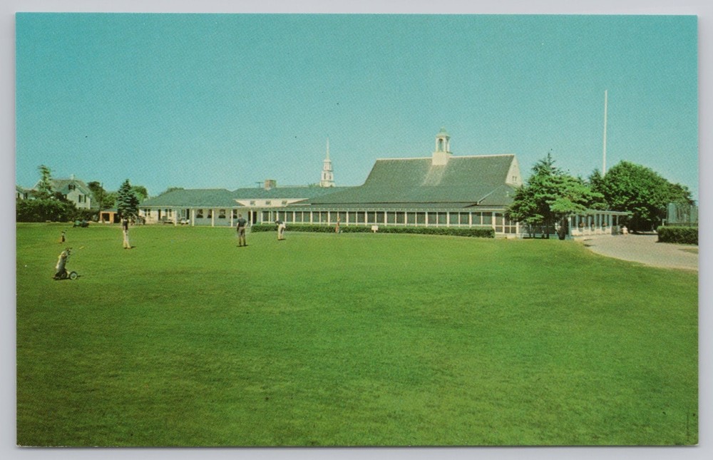 Postcard Westhampton Beach Country Club Long Island New York NY