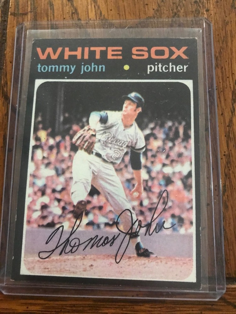 Tommu John 1971 Topps Baseball Card