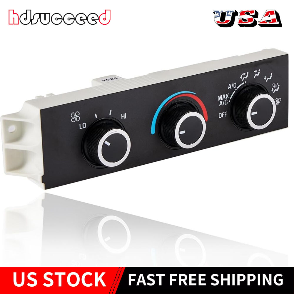 For Chevrolet GMC Express 2500 3500 599-217 A/C Heater Climate Control Panel