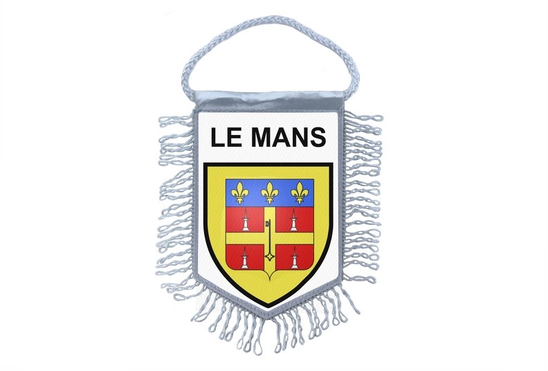Mini banner flag pennant window mirror cars country banner france flag le mans