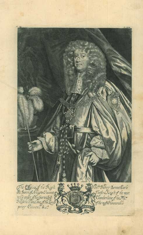 Portrait of Henry Bennet, 1st Earl of Arlington