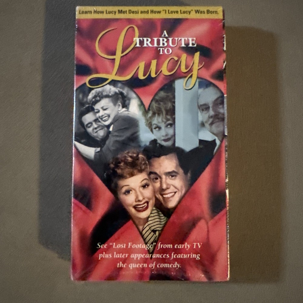 Lucille Ball I Love Lucy VHS Tape New - Factory Sealed