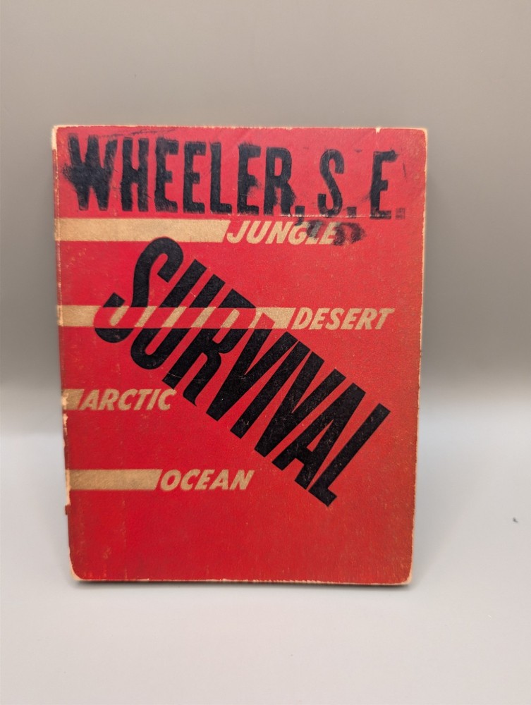 WWII / WW2 U.S. Army Air Forces, SURVIVAL Booklet, Jungle, Desert, Arctic, Ocean