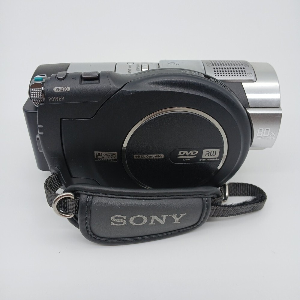 Sony Handycam HDR-UX5 HD DVD Camcorder with Extras Tested Working