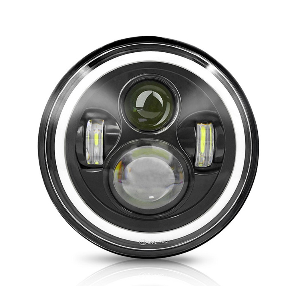 Enhanced Visibility Motorcycle LED Headlight Waterproof and Easy to Install