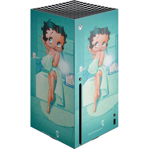 Betty Boop Xbox Series X Console Skin - Betty Boop Bathing