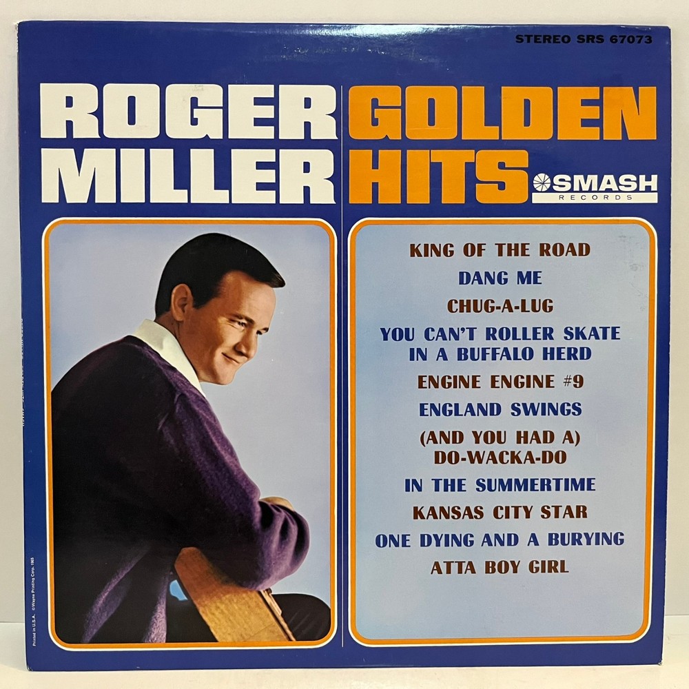ROGER MILLER - Golden Hits (1981) - 12