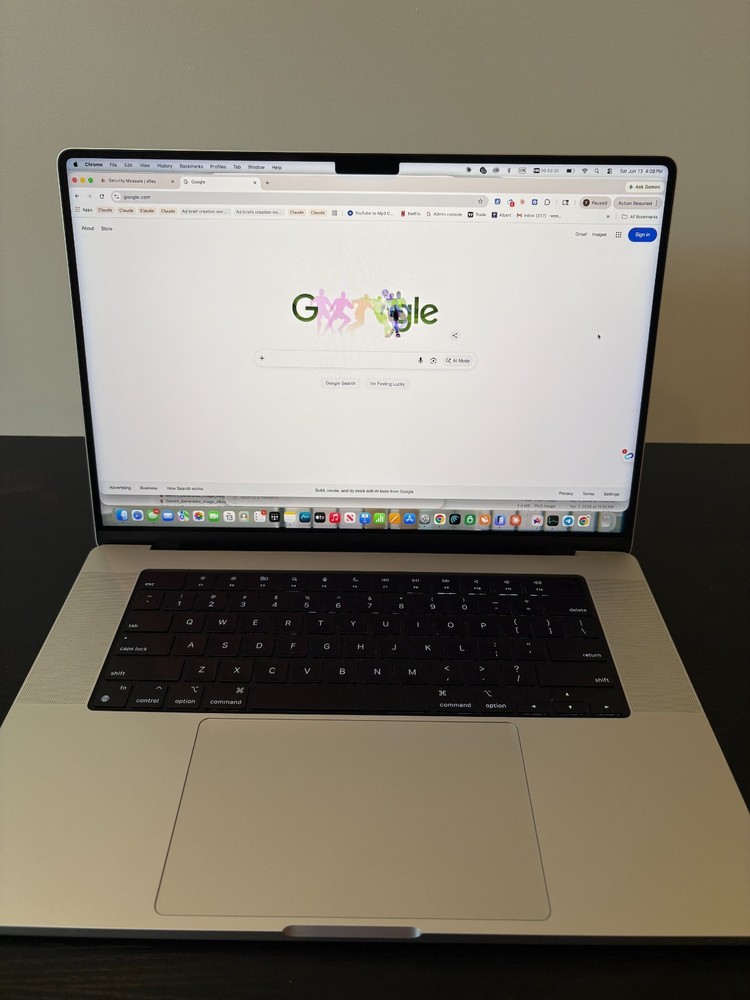 MacBook Pro 16-inch 2024 M4 Pro 14-Core CPU 20-Core GPU 24GB 512GB Silver