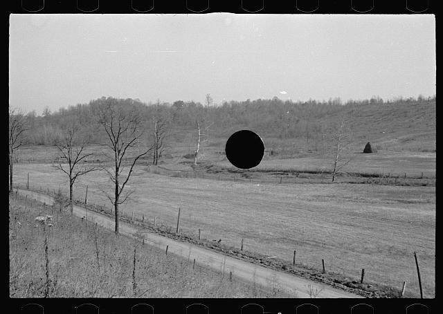Photo:Brown County Indiana Abandoned Farmland 1935 Rural Landscape