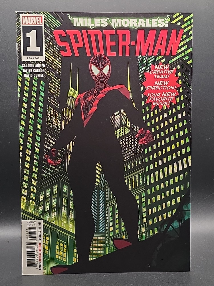 Miles Morales: Spider-Man #1 Brian Stelfreeze (Marvel Comics February 2019)