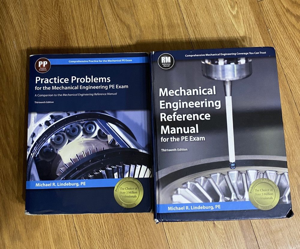 Mechanical Engineering Reference Manual for the PE Exam + Practice Problems