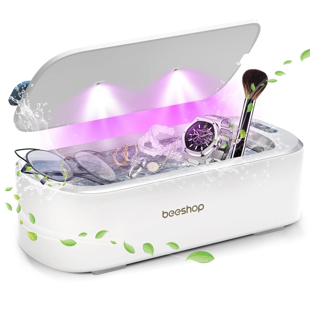 Professional 19oz Ultrasonic Jewelry Cleaner for Rings at 48Khz