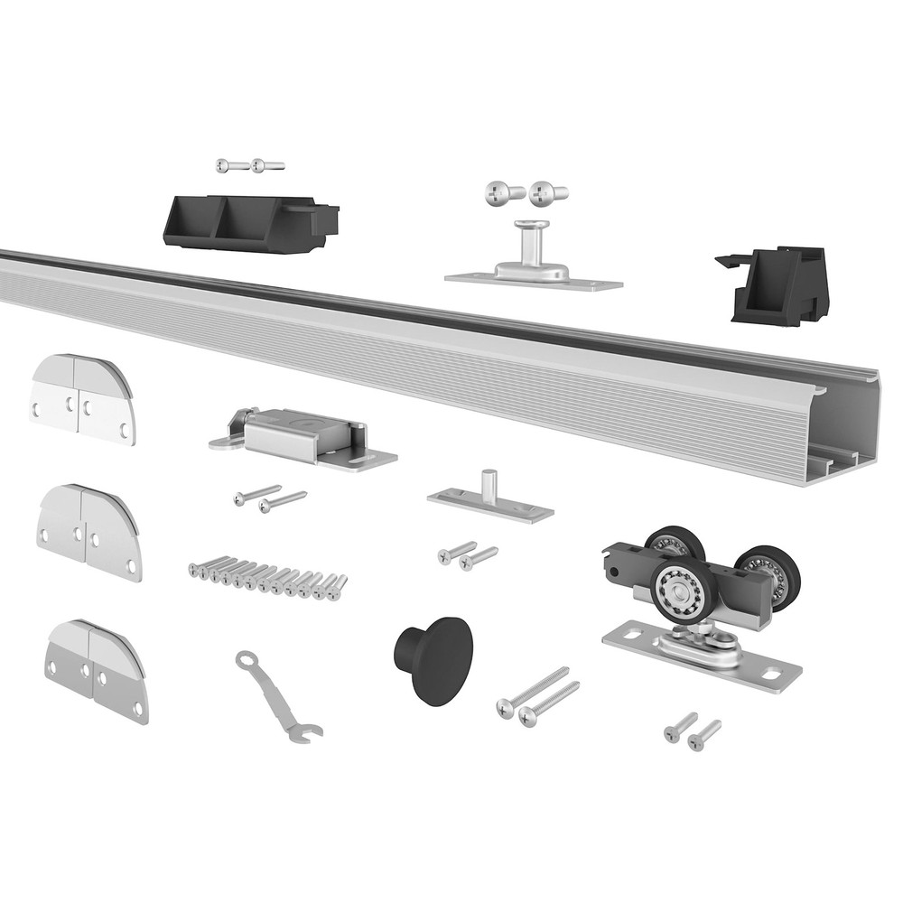 36 Inch Bifold Door Hardware Kit for Sliding Barn Doors