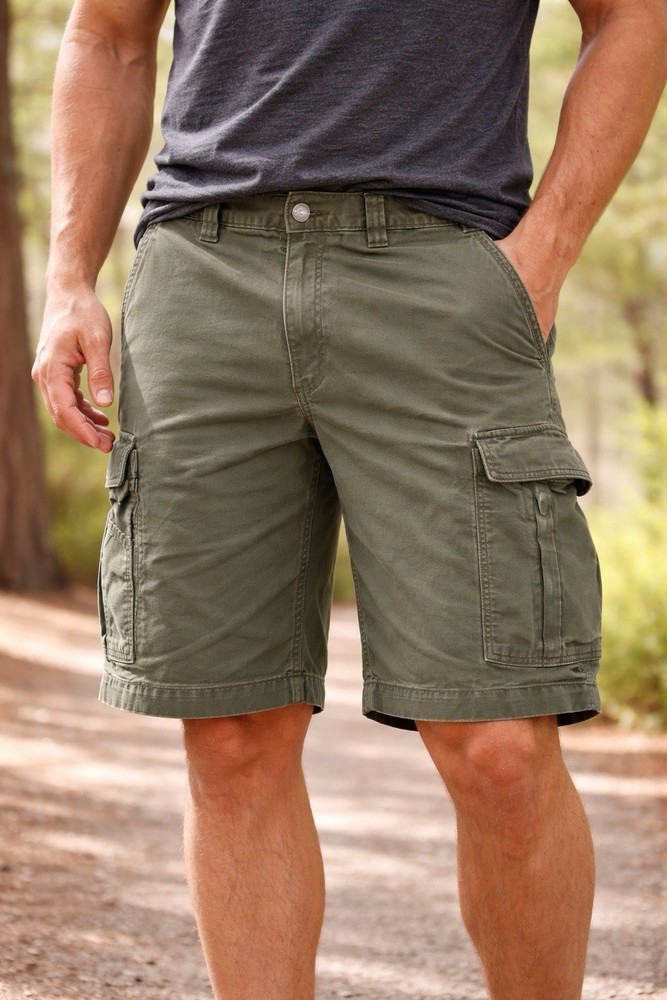 Carhartt Relaxed Fit Cargo Shorts Men’s 42 Olive Green Work Utility