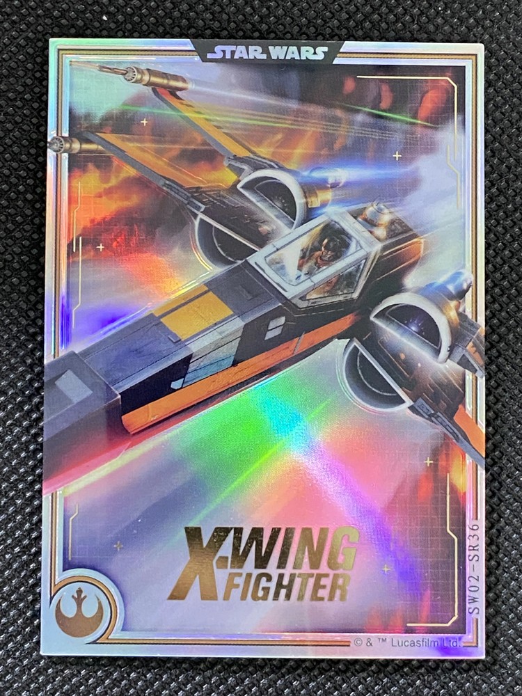 Card Fun Star Wars Global Art Episode Ⅱ #SW02-SR36 X-Wing Fighter 214/399 -CLS
