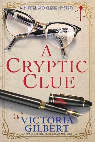 A Cryptic Clue (A Hunter and - Hardcover, by Gilbert Victoria - Very Good x