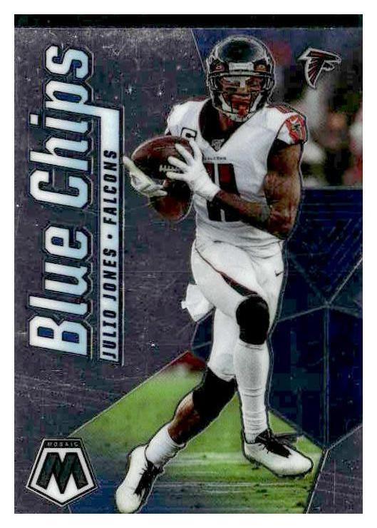 2020 Panini Mosaic #BC4 Julio Jones Blue Chips