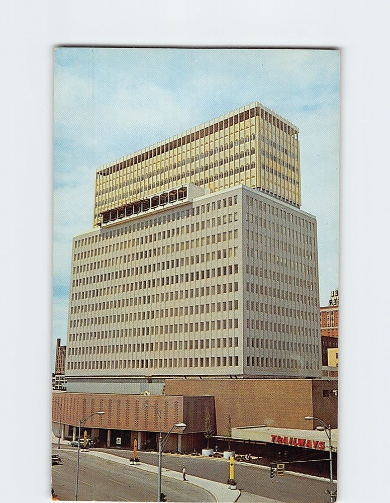 Postcard Midtown Plaza in Rochester New York USA