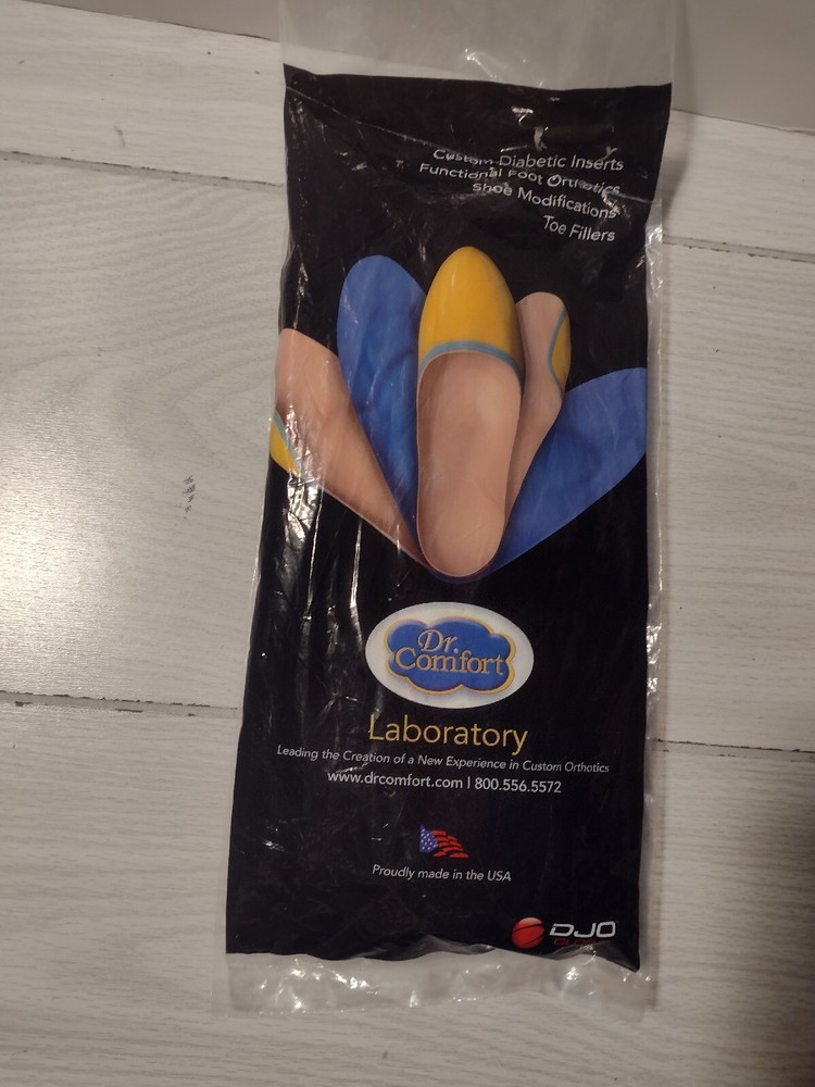 Dr Comfort Custom Diabetic Inserts Foot Orthotics Sandy Crooks 12 Wide