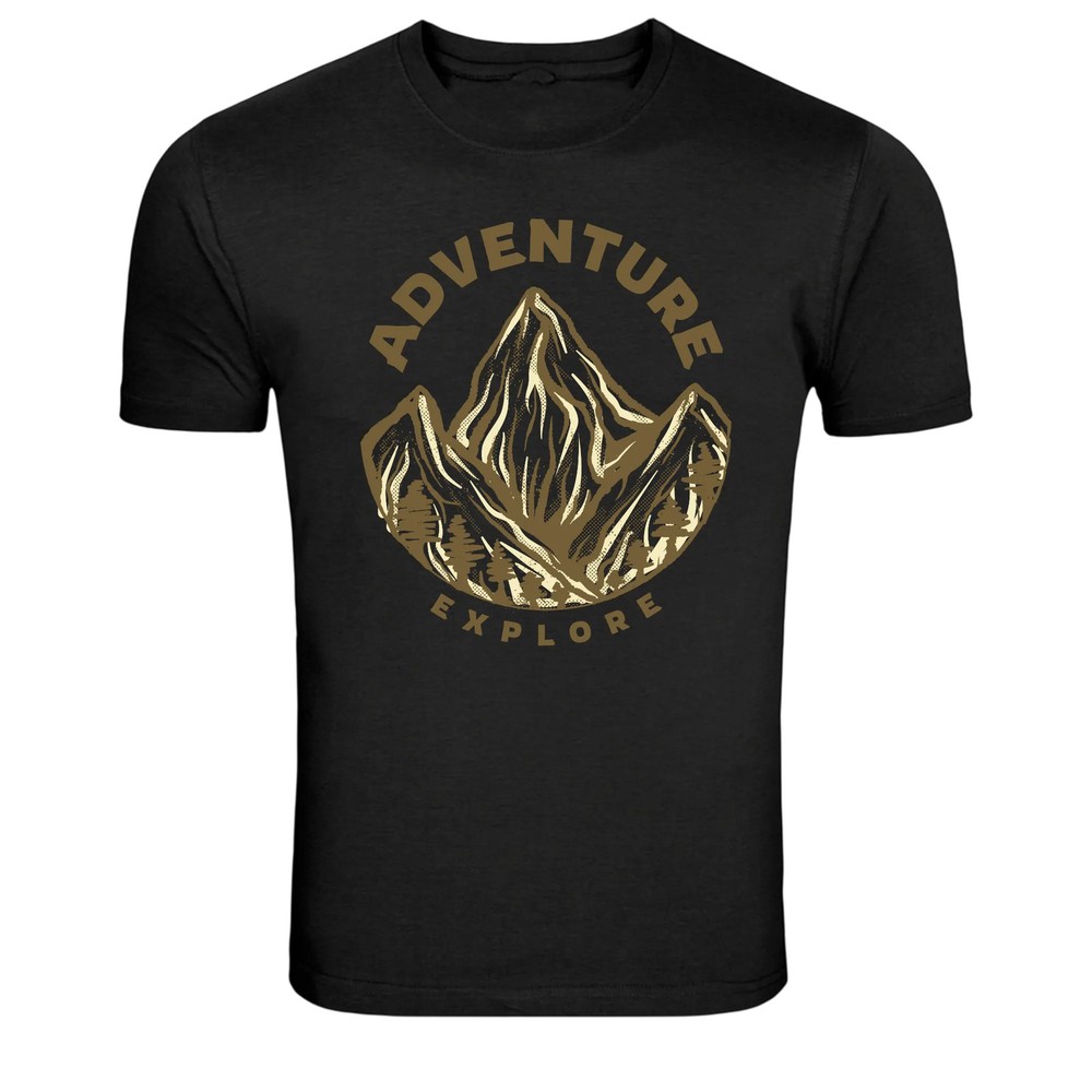 Adventure Mountain Explore Nature Outdoor Graphic T-Shirt