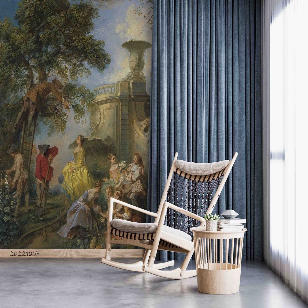 3D Scenery Oil Painting Wall Murals Wallpaper Murals Wall Sticker 60