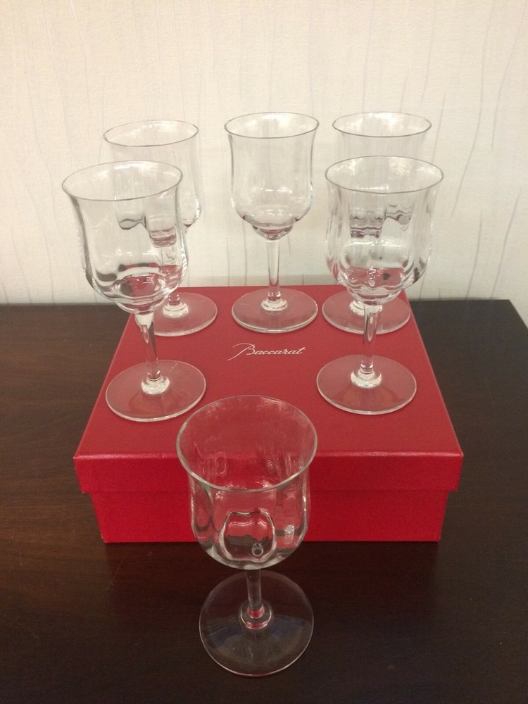 Capri White Wine Glasses Service In Baccarat Crystal 30 Available/Price Per Unit