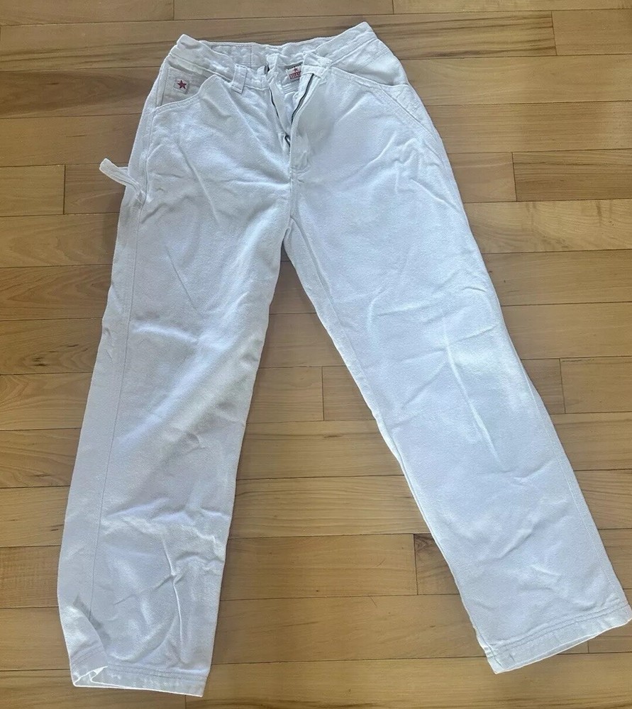Vintage Relaxed Rockies Womens Jeans 29/9 Rocky Mountain Western White High Rise