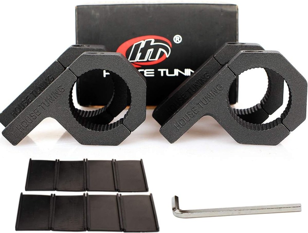 Tube Clamps 4pcs 1.5 inch Mounting Bracket,Roof Roll Bar Cage Holder Bar Clam...