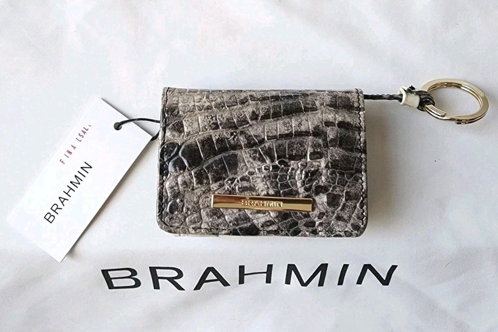 Brahmin NWT (with slight defect) Mini Key Wallet in Veranda Melbourne