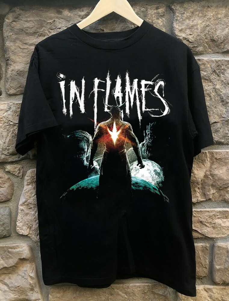 Collection In Flames Gift For Fan Reprint Black All Size Unisex T-Shirt