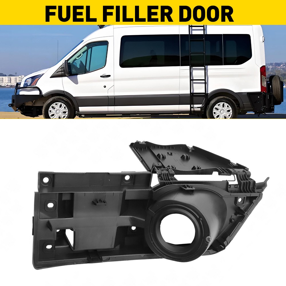 2set For 2015-2023 Ford Transit Fuel Filler Housing Hinge Pocket Gas Cap Door Li