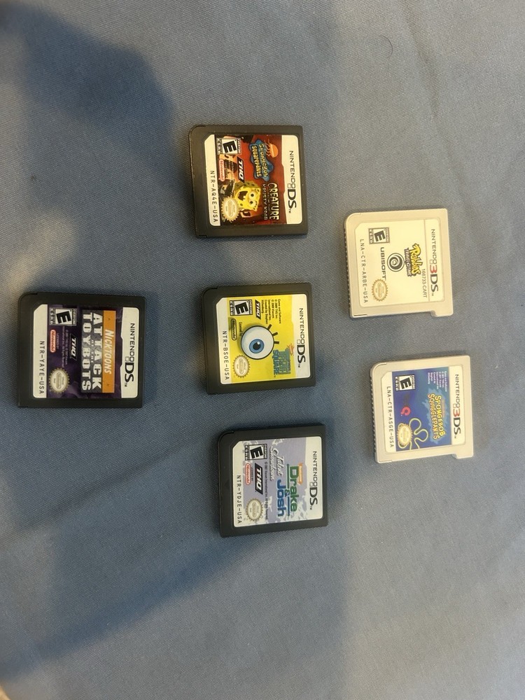 Nintendo DS SpongeBob Lot Plus More