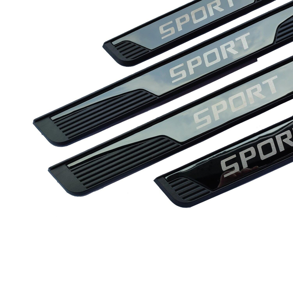New For Kia Sport Accessories Car Door Scuff Sill Cover Panel Step Protectors