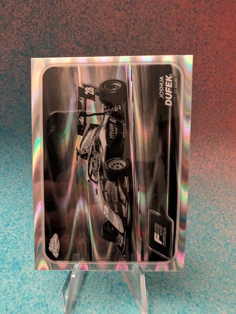 2024 Topps Chrome Formula 1 #107 Joshua Durksen RayWave Refractors
