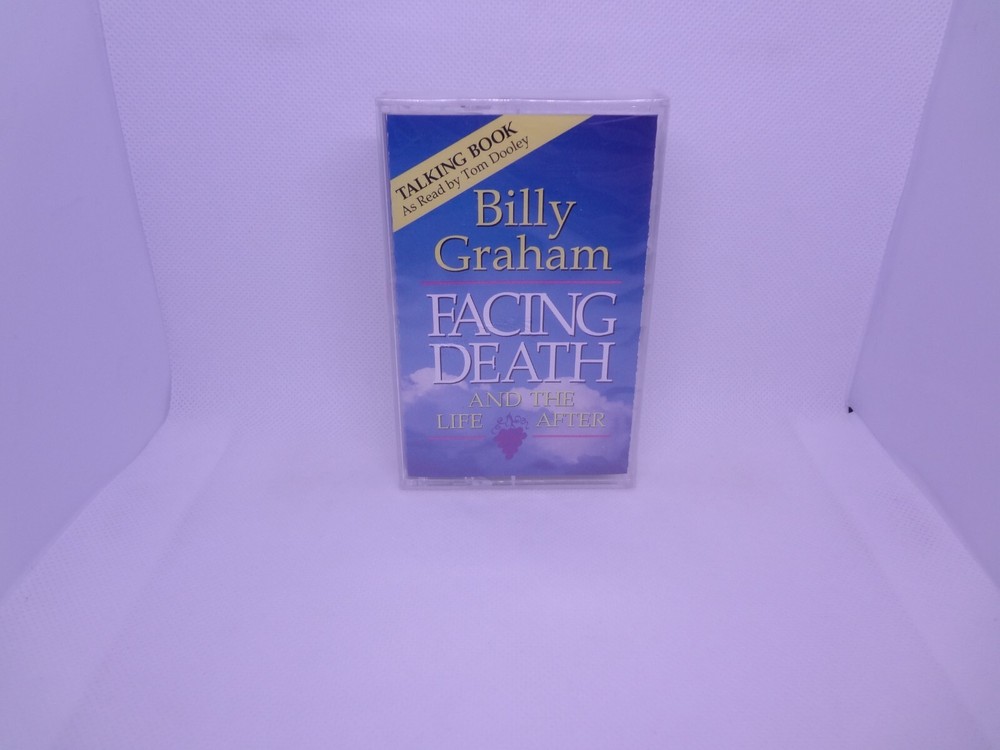 Billy Graham: Facing Death & The Life After (Talking Book Cassette 1993) Sealed
