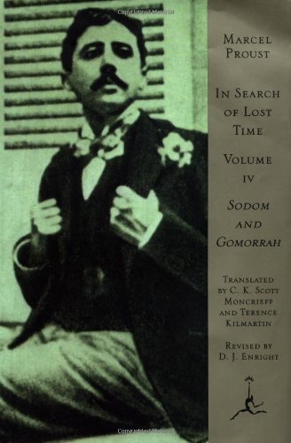 Sodom and Gomorrah Vol 4 by Marcel Proust Modern Library Edition
