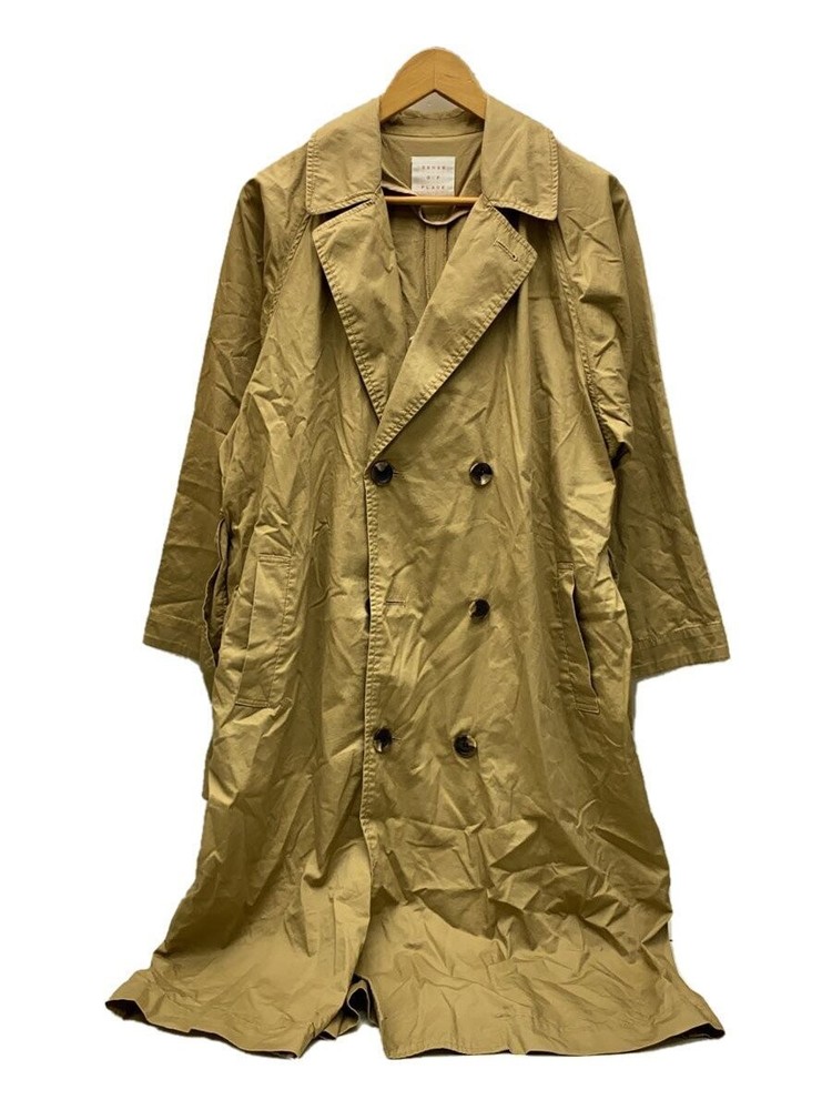 Sense Of Place Trench Coat/Free/Cotton/Cml 50301