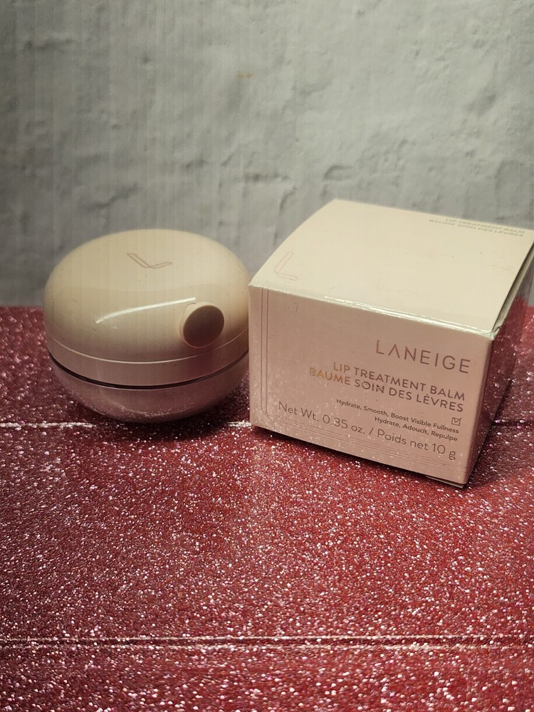 Laneige Lip Treatment Balm-  Hydrate Smooth Boost Visible Fullness 0.35 Oz - New