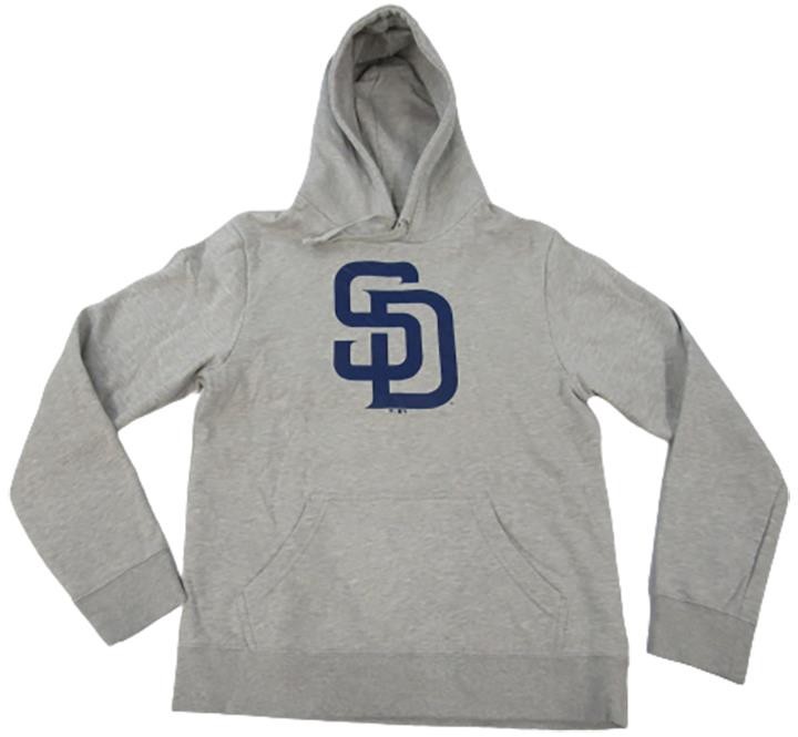 New San Diego Padres Mens Sizes M-XL-2XL-3XL Gray Hoodie