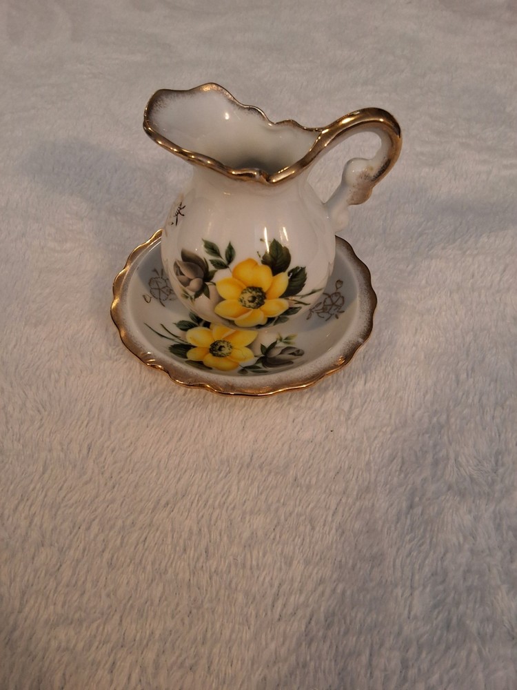 Royal Dover Bone China Floral Pattern Vintage Cup and Saucer