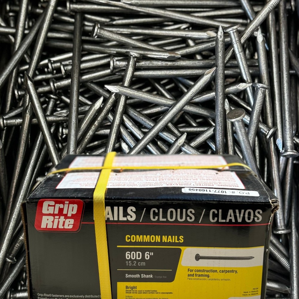 Turf Nails 6'' Non-Galvanized - Heavy-Duty Fasteners for Synthetic Grass