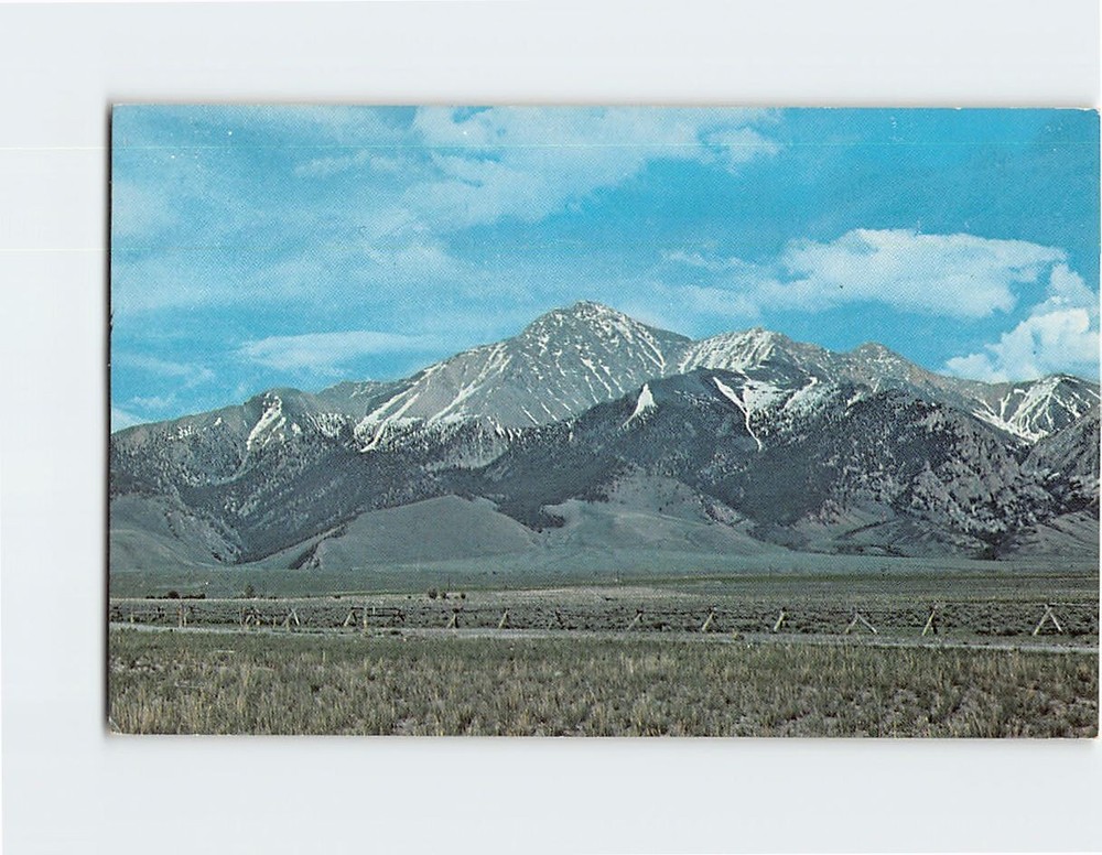 Postcard Mt. Borah Idaho USA