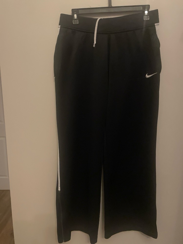 Nike Dri-FIT Men’s Track Pants Black Drawstring Pockets Elastic Waist Size M