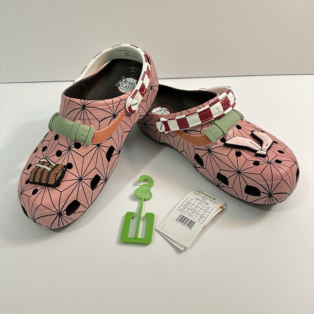 Demon Slayer x Crocs Classic Clog Nezuko Unisex Sizes Men 11 & Women 13 - Brand New Official Merchandise
