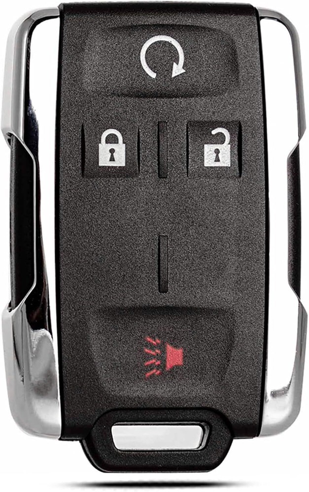 Key Fob Shell Case Replacement Fits for Chevy Keyless Entry 4 Button Pad Outer