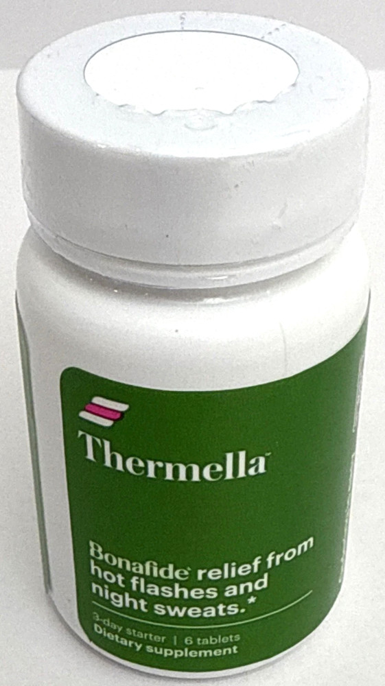 Bonafide Thermella - Relief From Hot Flashes & Night Sweats SEALED! (24 Tablets)