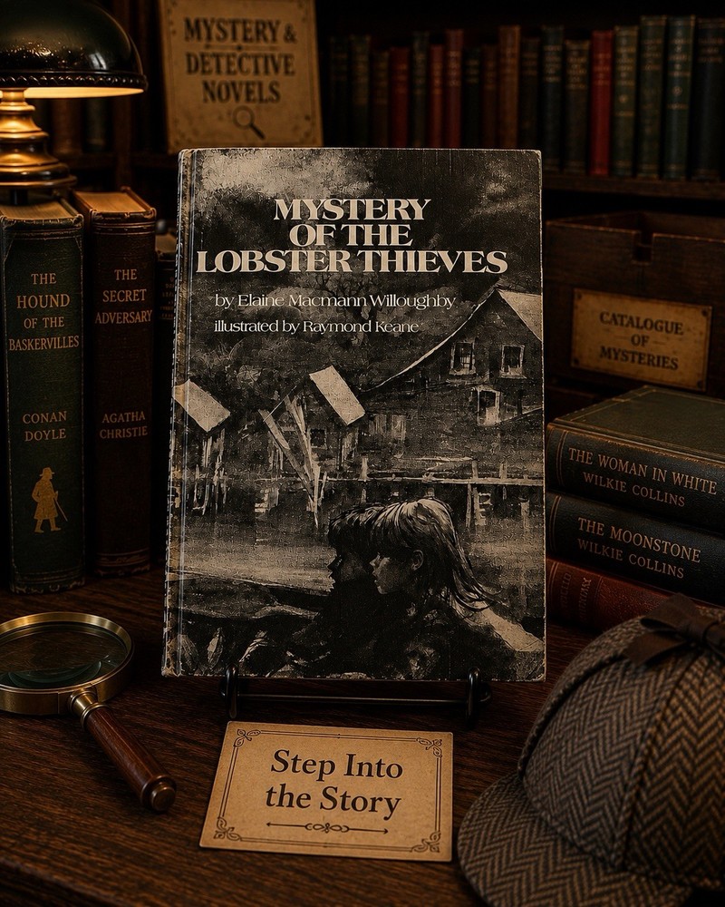 Mystery of the Lobster Thieves Elaine Macmann Willoughby 1978 Weekly Reader HC